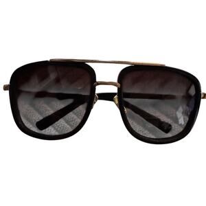 DITA Mach-One black and gold titanium sunglasses